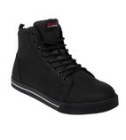 BA061-46 Slipbuster Recycled Microfibre Safety Hi Top Boots Matte Black 46