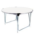 Round Table White Buffet 1220mm - CF566