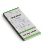 Image of G522 Bar Food Pad With Order Tickets Single Leaf (Pack of 50)