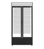 Green 832 Ltr SPD20HG Hinged Double Door Upright Display Chiller