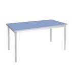 GE974 Enviro Indoor Campanula Blue Rectangle Dining Table 1400mm