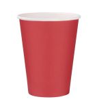 GP410 Single Wall Takeaway Coffee Cups Red 340ml (Pack of 1000)