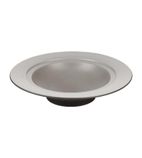 DT951 Equinoxe Deep Plates For Dim Sum Pepper Grey 215mm