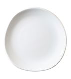 Organic DM454 White Round Plate 186mm