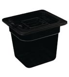 Image of U469 Polycarbonate 1/6 Gastronorm Container 65mm Black