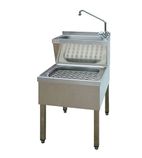 BaSix BSXJTS600 500mm Janitorial Sink With Monobloc Mixer Tap