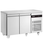 PN99-HC 274 Ltr 2 Door Stainless Steel Refrigerated Prep Counter