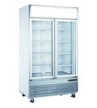 GDF1000H 970 Ltr Glass Door Display Freezer