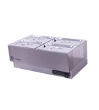 GBM4W Bains Marie Wet Heat With Pans (4 X 1 / 4 Gn)