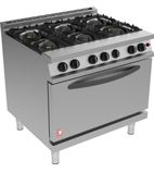 Dominator Plus G3101D/P 6 Burner Propane Gas Oven Range