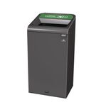 CX961 Configure Recycling Bin with Mixed Recycling Label Green 87Ltr