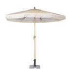 Sicily FU508 Round Striped Parasol 2m Diameter