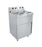 Image of NPDPF6 2 x 9 Ltr Electric Freestanding Twin Tank Fryer (2 x Baskets)
