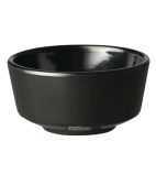 GF087 Float Black Round Bowl 6"