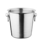 K406 Brushed Stainless Steel Wine and Champagne Bucket