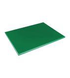 HC876 Low Density Thick Green Chopping Board Large 600x450x20mm