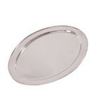 K370 Stainless Steel Oval Serving Tray 660mm