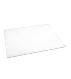 J017 High Density White Chopping Board Large 600x450x12mm