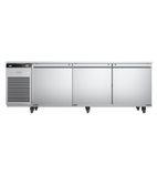 Image of EcoPro G3 EP2/3H Heavy Duty 760 Ltr 3 Door Stainless Steel Refrigerated Prep Counter