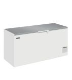 ECO DESIGN EL61SS 556 Ltr White Chest Freezer With Stainless Steel Lid
