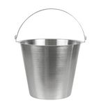 Image of J807 Stainless Steel 12 Ltr Bucket