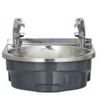 Image of BaSix BSX-400-TX-BL Hand Wash Station With AquaTechnix Lever Taps