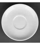 Image of CG034 Classic White Espresso Cup Saucer