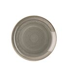 Super Vitrified Stonecast CY965 Coupe Plates Grey 288mm (Pack of 12)
