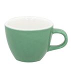 Café BN412 Porcelain Tulip Shaped Cups Sage Green 85ml (Pack of 12)