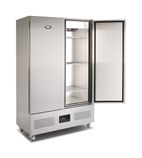 Slimline FSL800H 800 Ltr Upright Double Door Stainless Steel Fridge