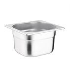 K991 Stainless Steel 1/6 Gastronorm Tray 100mm