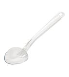 DR018 Exoglass Serving Spoon Clear 13"