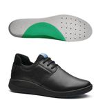 BB549-10 Relieve Shoe Black with Medium Insoles Size 44-45