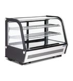 G-Series GP291 160 Ltr Countertop Energy Efficient Curved Glass Refrigerated Display Case