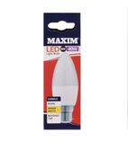 Maxim HC662 LED Candle Bayonet Cap Warm White Bulbs 6W/40W (Pack of 10)