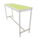 DG130-BG Enviro Indoor Bright Green Rectangle Poseur Table 1800mm