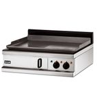 Opus 700 OE7209 Carbon Steel Half Ribbed Griddle