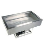 Image of CW3 3 x 1/1GN Stainless Steel Drop-in Refrigerated Buffet Display Well
