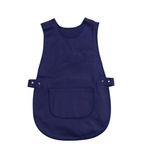 Image of B044 Unisex Tabard Navy Blue with Pocket