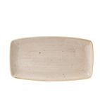 Super Vitrified Stonecast CY960 Oblong Plate Nutmeg 350x185mm (Pack of 6)