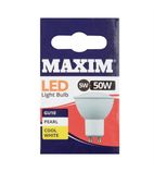 HC647 Maxim LED GU10 Pearl Cool White 5W (Pack of 10)