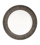 FD810 Bamboo Spinwash Footed Plates Dusk 305mm (Pack of 12)