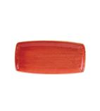 DB070 Rectangular Plates Berry Red 295 x 150mm (Pack of 12)