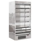 GALAXY+ GP10SS 1018mm Wide Stainless Steel Multideck Display Fridge With Nightblind