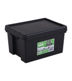 FB130 Bam Heavy Duty Storage Box and Lid Black 16Ltr