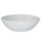 DL420 Bit on the Side White Ripple Dip Dishes 113mm (Pack of 12)
