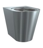 HDTX597 Floor Stand Toilet Stainless Steel