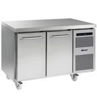 GASTRO K 1407 CSG A DL/DR C2 Heavy Duty 345 Ltr 2 Door Stainless Steel Refrigerated Prep Counter