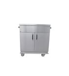 HC-1887 Mobile Servery With Bain Marie Top
