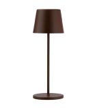 Bermuda FU964 LED Cordless Table Lamp Corten 320mm (Pack of 6)